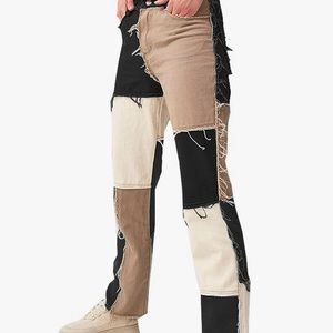 Patchwork jeans